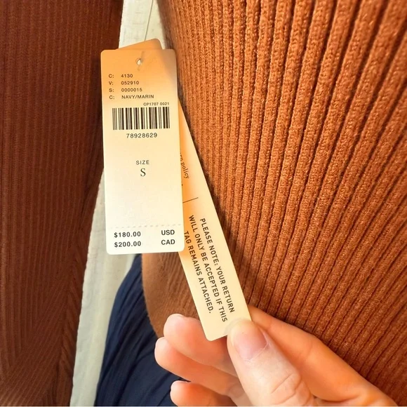 NWT Anthropologie Thea Twofer Sweater Dress - Small - Picture 6 of 8